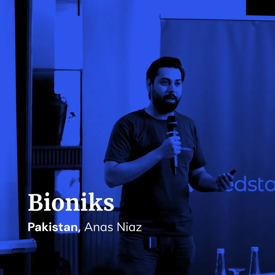 Bioniks founder portrait: Anas Niaz, Pakistan